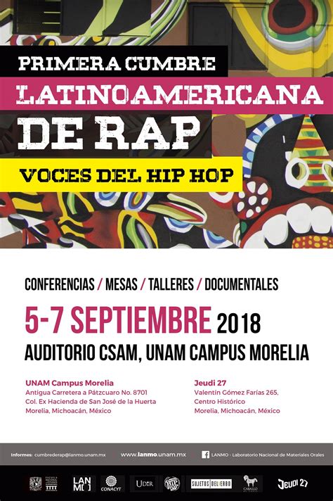 Primera Cumbre Latinoamericana De RAP Voces Del Hip Hop