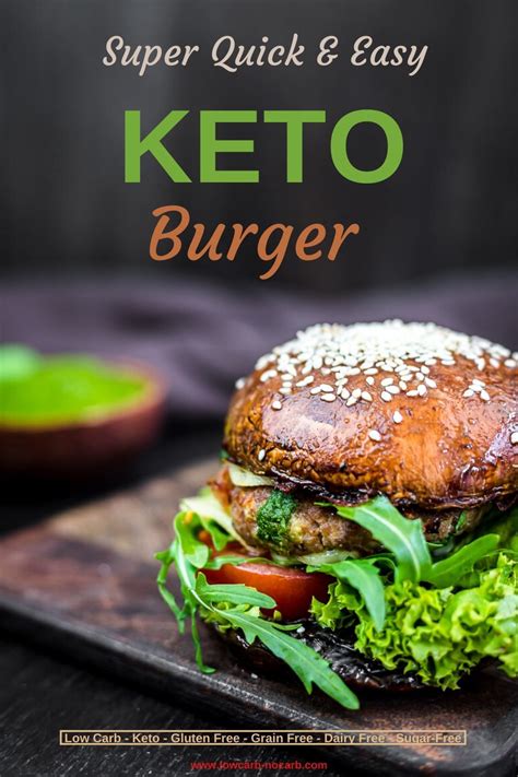 Quick And Easy Keto Burger Keto Burger Ground Beef Keto Recipes