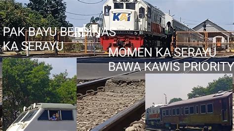 Kompilasi Kereta Api Di Siang Dan Sore Edisi Cegat Pak Bayu Berdinas KA