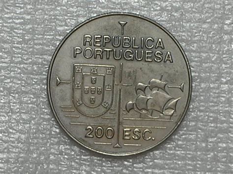 Portugal 200 Escudos 1992 Descoberta Da California Flor De