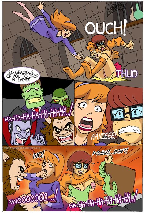 Rule 34 Comic Daphne Blake Female Fred Jones Human Male Scooby Doo Shaggy Straight Tagme Velma