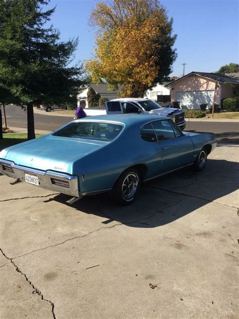 1968 Pontiac Gto Blue Rwd Automatic Coupe For Sale Photos Technical