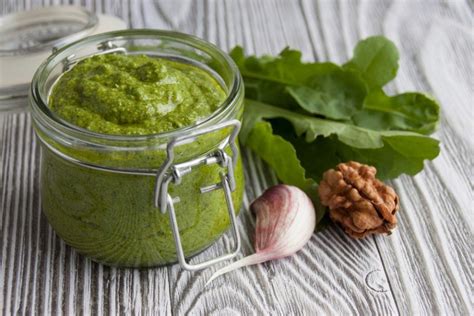 Ingredientes de Molho Pesto de Rúcula Boomi