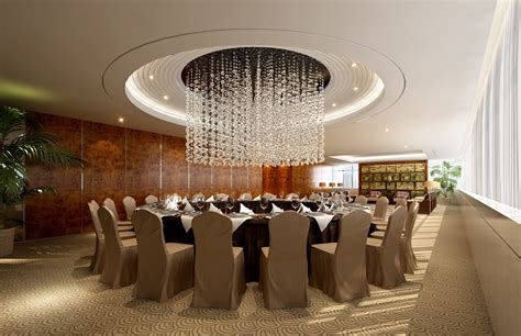 Banquet Hall 3d Model Max