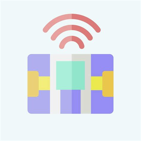 Icon Body Composition Scale Related To Smart Home Symbol Flat Style