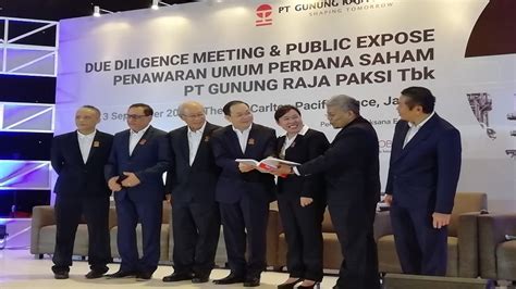 Gunung Raja Paksi Bidik Rp Triliun Dari Ipo