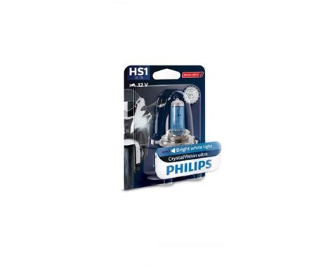 PHILIPS HS1 12V 35 35W CRYSTAL VISION ULTRA MOTO Автомобилни масла и