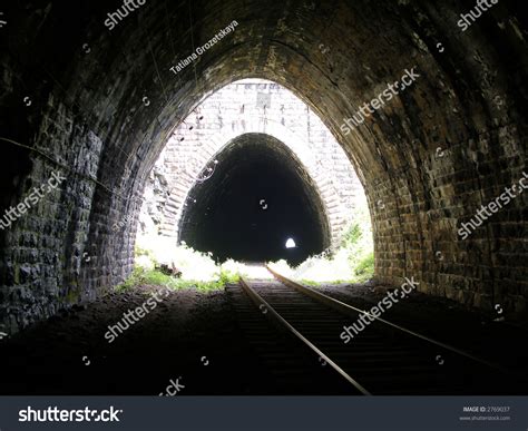 Old Railroad Tunnel Of The Circum Baikal Road The Historical Part Of