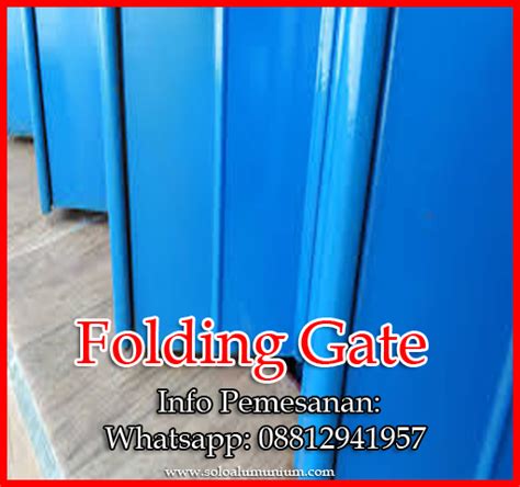 Harga Pembuatan Pintu Folding Gate Di Solo AVI Audio Visual Indonesia