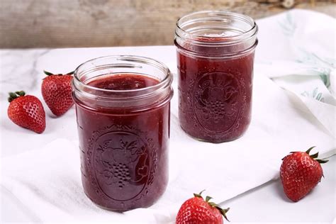 How To Make Low Sugar No Pectin Strawberry Jam Recipe