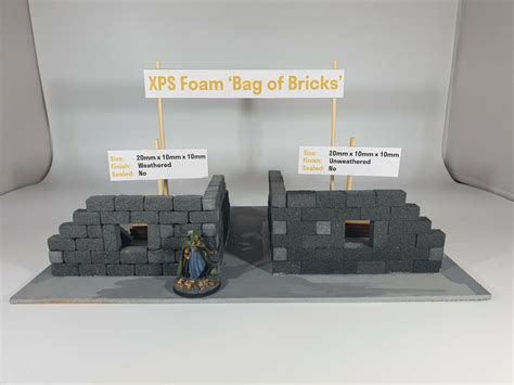 Xps Foam Bricks For Wargaming And Crafting Warhammer D D Terrain