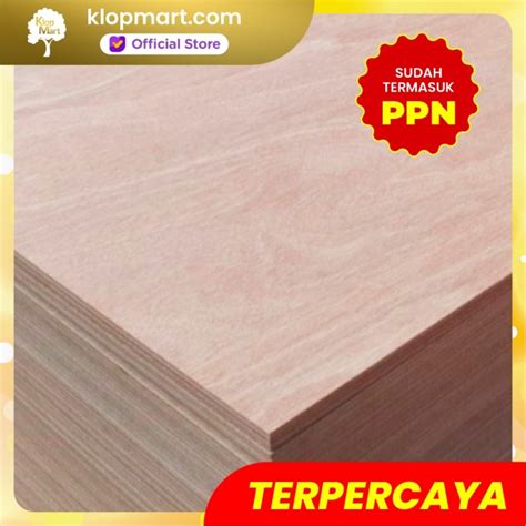 Jual Triplek Multiplek Mm Bbcc Ukuran X F Untuk Furniture