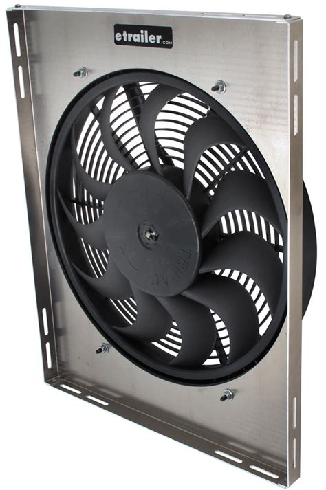 Derale 17 High Output Electric Radiator Fan W Aluminum Shroud