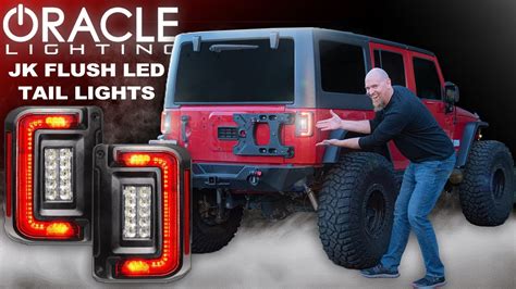 Oracle LED Tail Lights For The 2007 2018 Jeep JK YouTube