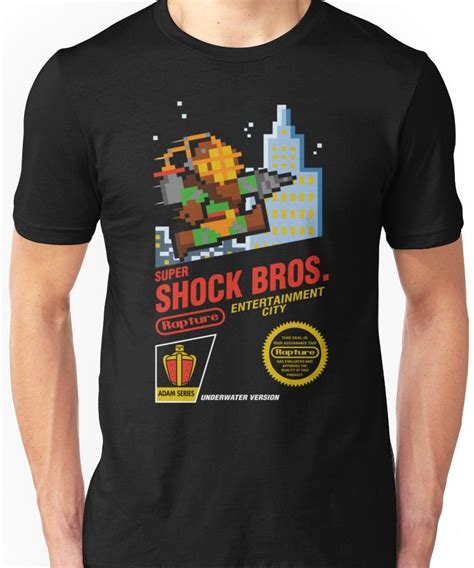 Super Shock Bros Unisex T Shirt Pilihax