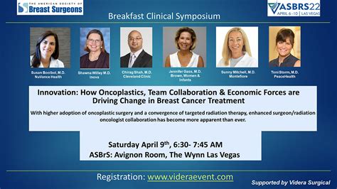 ASBrS 2022 Clinical Breakfast Symposium