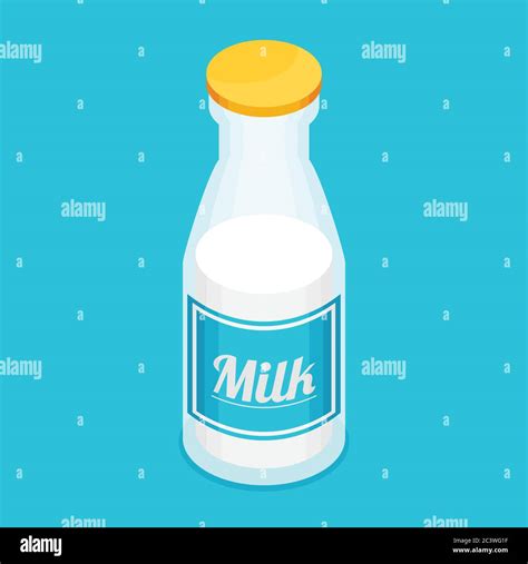 One Liter Milk Stock Vector Images Alamy