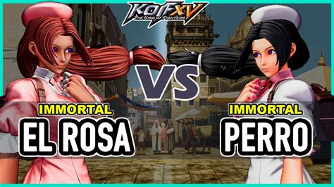 Kof Xv El Rosa Hinako Clark O Yashiro Vs Perro Hinako Sylvie Leona