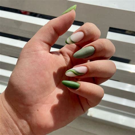 32 Green Nail Design Ideas To Make You Feel Fresh And Refreshed Sao Viet