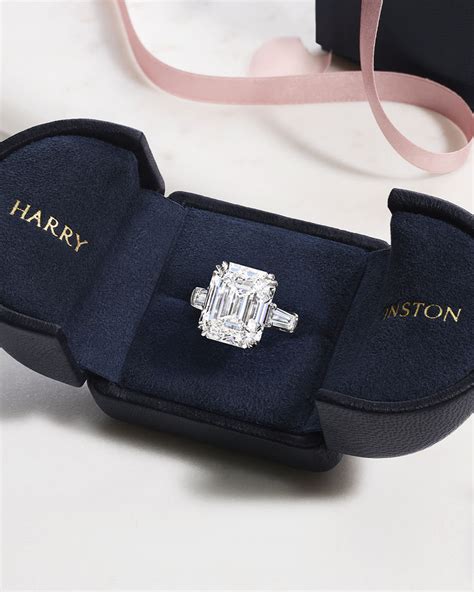 Diamond Led Romance Harry Winston Engagement Rings Harry Winston