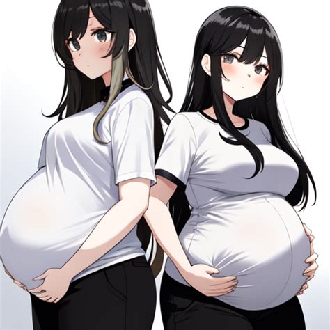 Ai Art Pregnant Girls By Jet Is Good Pixai