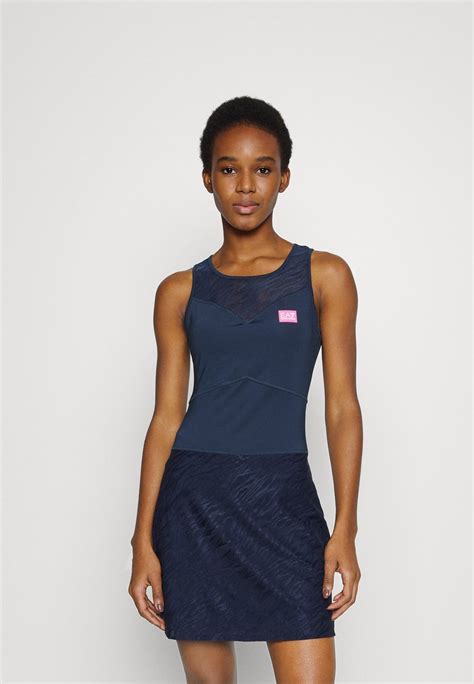 Ea7 Emporio Armani Tennis Pro Dress Spordikleit Blu Navysinine