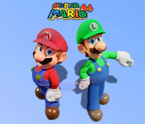 Super Mario 64 HD! [Blender] by Paraspikey on DeviantArt