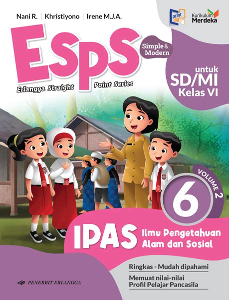 ESPS IPAS 6 Volume 2 Untuk SD MI Kelas VI K MERDEKA