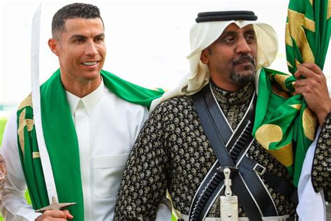 Ronaldo Celebrates Saudi Arabia Founding Day Gq Middle East