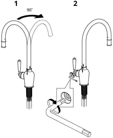 Ikea InsjÖn Kitchen Mixer Tap User Guide