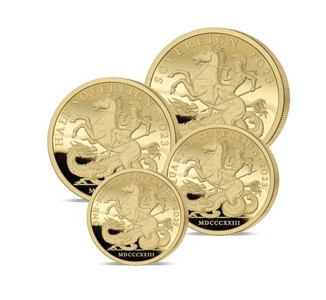 The 2023 Double Sovereign 200th Anniversary Gold Prestige Sovereign Set