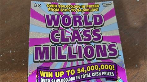 Mi Lottery 💵world Class Millions💵 We Need A Big Winner So I Can