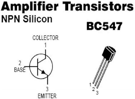 Transistor N N Bc And Bc Pinout Diagram Off