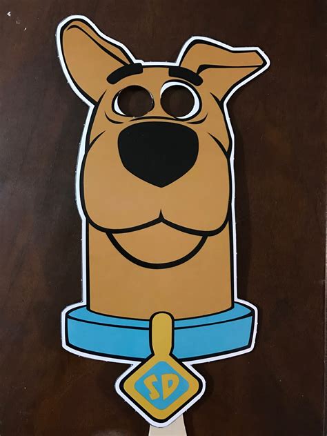 Printable Scooby Doo Mask