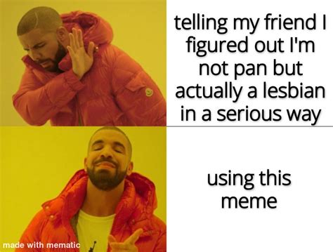 Coming out is easier in meme format : r/wlw_irl