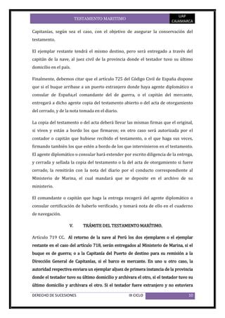 Testamento marítimo sucesiones 2012 PDF