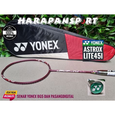 Jual RAKET BADMINTON YONEX ASTROX LITE 45I ASTROXLITE 45 I ORIGINAL 100