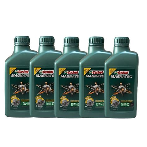 Kit Oleo Motor Castrol Magnatec Sn 10w40 5 Lt Submarino