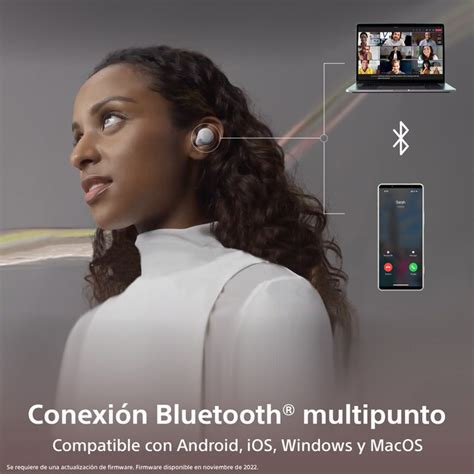 Auriculares True Wireless Sony Linkbuds S Wf Ls900 Con Micrófono Bluetooth Multipunto Y Noise