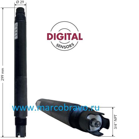 Электрод Redox Chemitec S406DIG RX арт. 9700780097, с кабелем | MarcoBravo