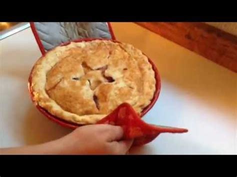 How To Make A Fruit Pie Using Boxed Pie Crust Mix Youtube