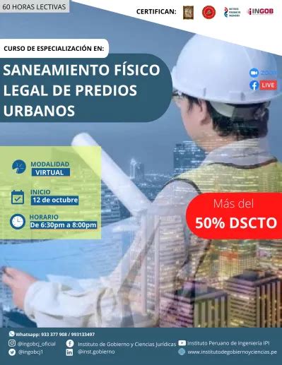 Dscto Saneamiento F Sico Legal De Predios Urbanos M S Del Horas