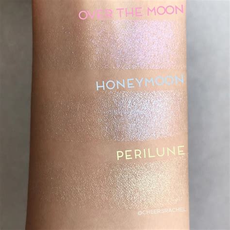 Swatches Of Colourpop Super Shock Cheek Opalescent Highlighters In Over