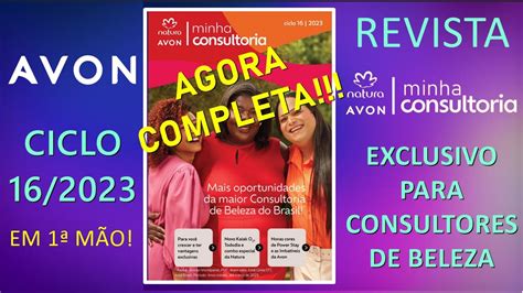 1279 NATURA AVON C 16 2023 AGORA COMPLETA REVISTA MINHA