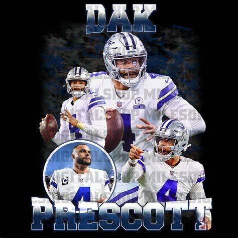 Dak Prescott Png Dak Prescott T Shirt Png Dak Prescott Shirt Vintage