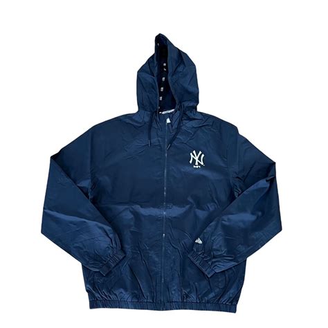 Jaqueta Corta Vento New Era Ny Yankees Marinho Shopee Brasil