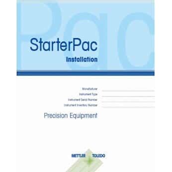 Mettler Toledo Starterpac On Site Installation With Acc For Excellence