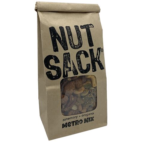 Nutsack Nuts Metro Mix Roasted Nuts Homebody