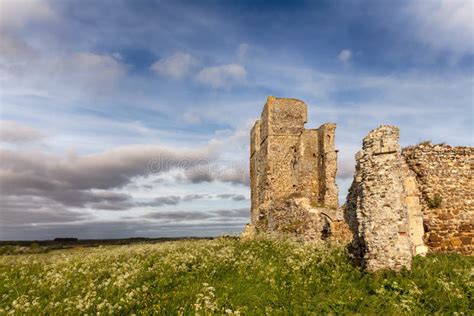 Ancient Ruins In Rural English Landscape Stock Image Image Of