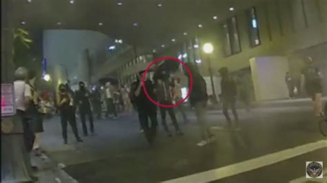 Police Searching For Person Who Pepper Sprayed Officer During Protest